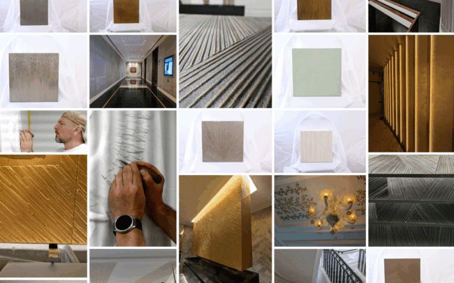 Examples of our team's Decorative Plaster expertise.