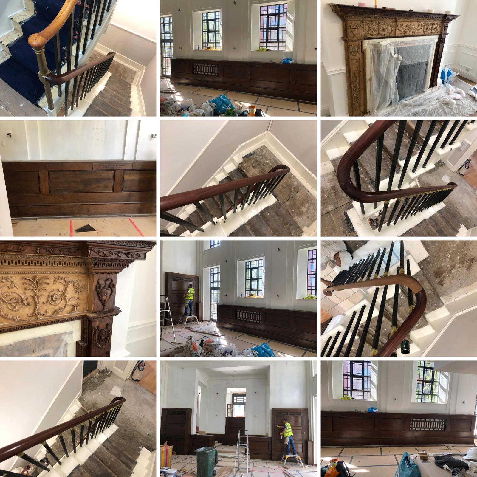 Examples of our team's French Polishing expertise.