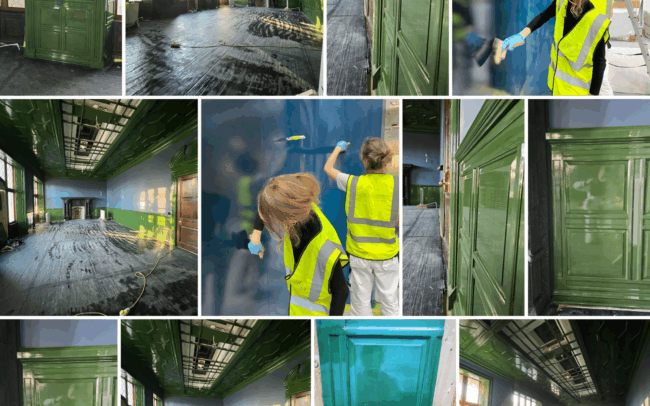 Examples of our team's Japanning / Lacquer expertise.