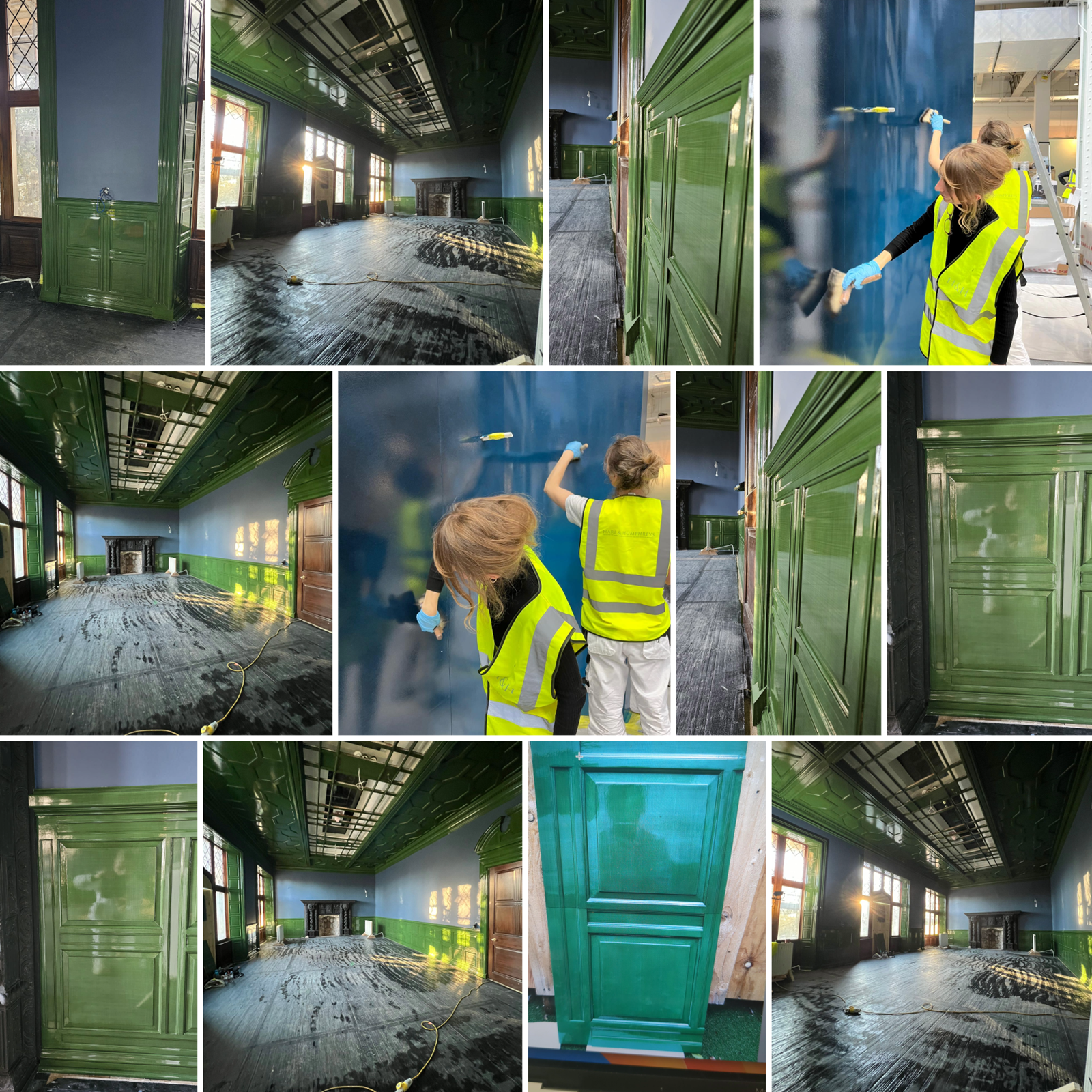 Examples of our team's Japanning / Lacquer expertise.